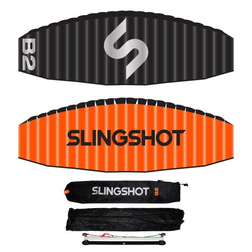 Slingshot B2 Trainer Kiteboarding and Land Ram Air Kite | Slingshot Sports