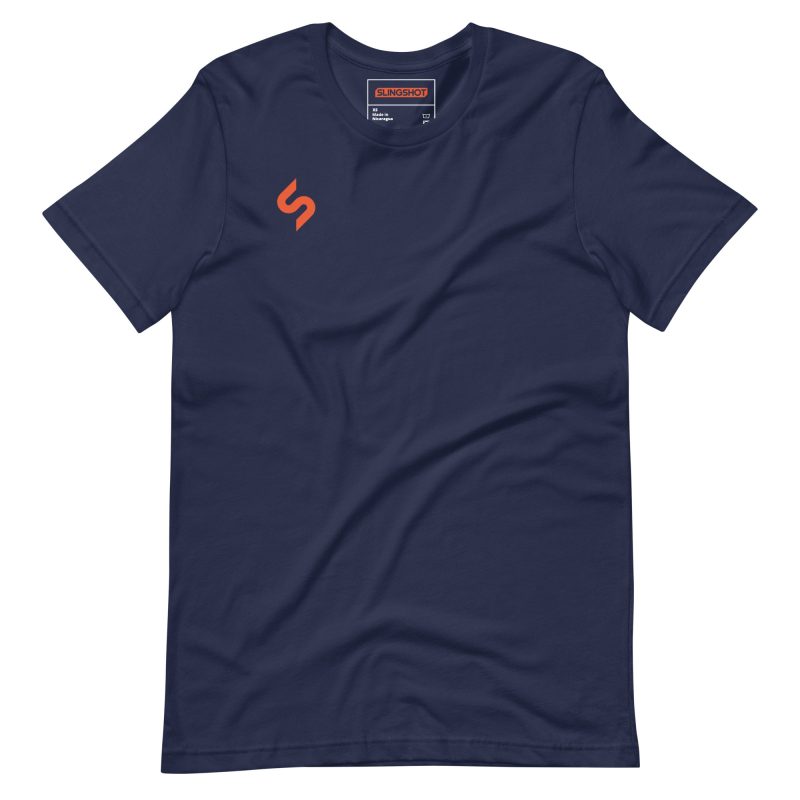 unisex staple t shirt navy front 668ecd45b916c